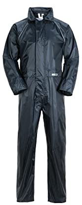 Planam 1448052 Outdoor-Aqua-Regenoverall, marineblau, Größe L