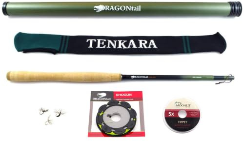 DRAGONtail Tenkara Hellbender Tenkara-Angelrute für große Fische