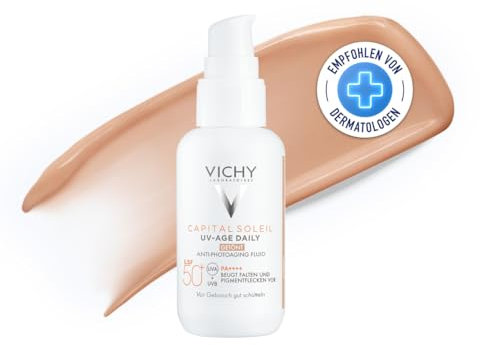 Vichy Capital Soleil UV-Age Daily getönt Sonnenfluid, LSF 50+, 40 ml