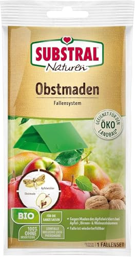 Substral Naturen Obstmaden-Falle gegen Apfelwickler an Äpfeln, Birnen und Walnüssen (Obstmade), 1 Set