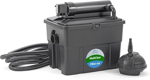 Pontec MultiClear Set 5000 Teichfilter, Schwarz