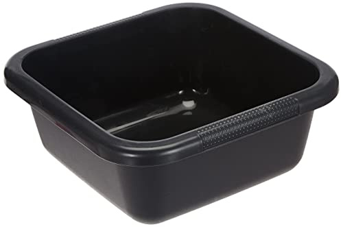 Curver 01831-308-00 Rechteckige Schüssel aus Kunststoff, 29,3 x 29,3 x 12 cm, 6 l, Anthrazit