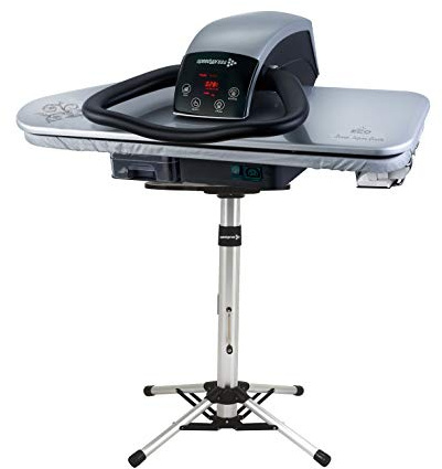 Speedypress Dampfbügelpresse 81HD, silber/schwarz, robust, professionell, 81 cm, mit Ständer