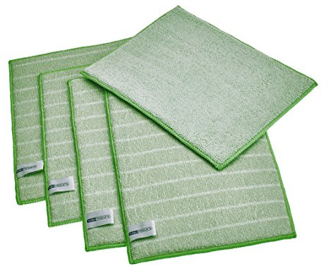 TURBO PRODUKTE Bambus Mikrofaser Spültuch - Antibakterielles & waschbares Küchenreinigungstuch für eine hygienische Küche (5'er Set)