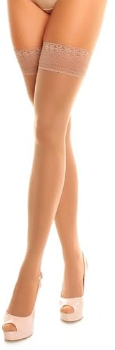 GLAMORY Vital 40 halterlose Stützstrümpfe-make up-44-46