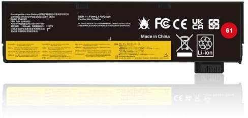 ASUNCELL 24Wh 01AV423 61 Laptop Akku für Lenovo ThinkPad T470 T570 A475 A485 T480 T580 P51S P52S TP25, 4X50M08810 61 01AV422 SB10K97579 SB10K97580 01AV424 SB10K97581 51AV424 SB10K97581 51AV424 11.4V