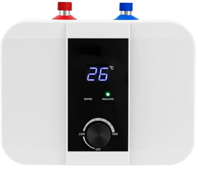 ElektrischerDurchlauferhitzer DurchlauferhitzerDurchlauferhitzer Dusche 1500w Mini Warmwasserbereiter Mit Ablesbarer Led-Temperaturanzeige 220v Elektrischer Wassererhitzer Warmwasser