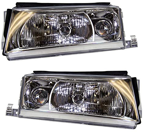BESTPRICE ATP 2x Hauptscheinwerfer vorne links + rechts Frontscheinwerfer, | Kompatibel mit: SKODA OCTAVIA I, OCTAVIA I Combi