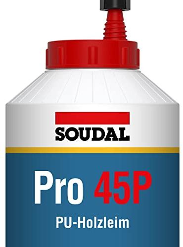 Soudal Pro 45P, Holzleim, D4, 750g, Flasche
