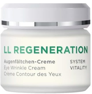 ANNEMARIE BÖRLIND LL REGENERATION Augenfältchen-Creme 30ml Vitale Haut | Glättende Augencreme, Erfrischt Die Augenpartie, Mildert Trockenheitsfalten, Intensive Augenpflege, Mit LL Biokomplex