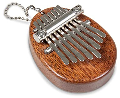 GEWA Kalimba Daumenklavier, klein, Mahagoni, 8 Stahlzungen, stimmbar 8 Stahlzungen klein