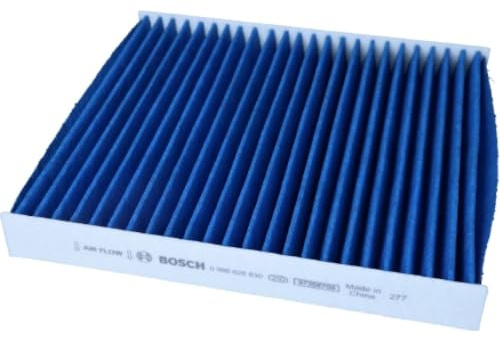 BOSCH Filter, Innenraumluft 0986628630 | Filtert effektiv Pollen, Feinstaub, Schimmel, Bakterien und Viren - für bessere Luftqualität im Fahrzeuginnenraum