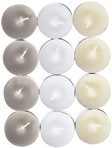 SPAAS 24 Duft-Teelichter Farben sortiert, ± 4,5 Stunden - White Cake Vanilla