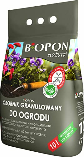 Biopon Organischer Gartendünger 10L – Hochwertiger, natürlicher Bodenverbesserer