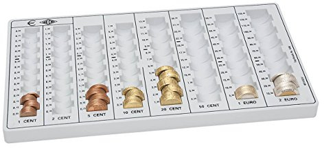 Wedo Geld-Zählbrett aus Polystyrol