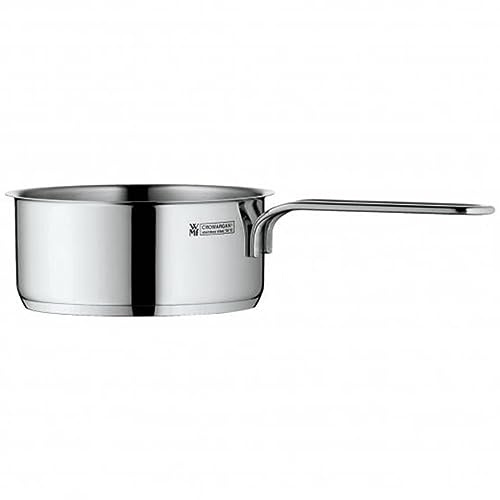 WMF Mini Stielkasserolle 10cm, klein, ohne Deckel, Kleiner Topf Induktion 0,5l, Cromargan Edelstahl, Kochtopf klein, stapelbar, für kleine Portionen, Singlehaushalt