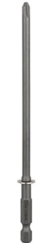 Bosch Professional Bit Extra-Hart für Phillips-Kreuzschlitzschrauben (PH2, Länge: 145 mm)