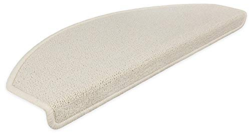 Kettelservice-Metzker Stufenmatten Treppen-Teppich Rambo 15er SparSet 17 Farben (-A-Hellbeige-)