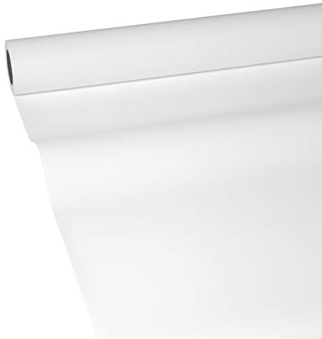 JUNOPAX Papiertischdecke 50m x 1,30m weiß