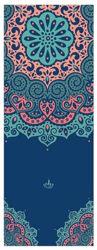 Morbuy Mikrofaser Hot Yoga Handtuch, Yoga Mat 185x65cm rutschfest Fitnesstuch Weich Atmungsaktiv Antirutsch Yogatuch Gilt für Fitness Ausbildung (185x65cm,Muster 1)