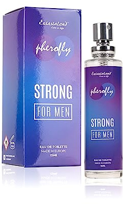 Pherofly® extra strong Frauenlockstoff Herren - extra starker und natürlich anziehender Pheromon - Duft Eau de Toilette für Männer Feromone Herrenduft Bodyspray im Atomizer Spray 15 ml