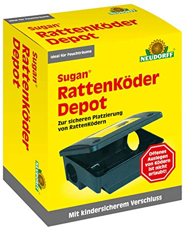 Rattenköder Depot „Sugan®“ NEUDORFF RATTEN- KöDER DEPOT 617