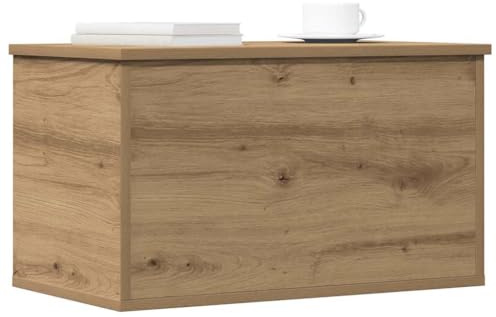 vidaXL Aufbewahrungsbox Artisan-Eiche 60 x 35 x 35 cm Holzwerkstoff, Wohzimmer Stauraum, rechteckige Kiste, moderner Organizer, viel Platz, clevere Lösung für Ordnung