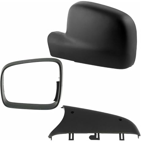 Spiegelkappe Außenspiegel Gehäuse + Rahmen + Blende Links für T5 / Caddy 3