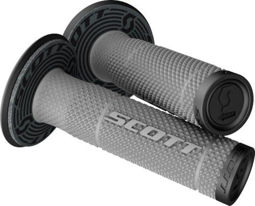 Scott SX II MX Motorrad Griffe inkl.Donut grau/schwarz