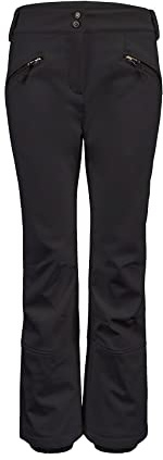 killtec Damen Thônes Wmn Ski Sftshll Pnts Softshell Hose Mit Schneefang Thônes WMN Ski Sftshll PNTS A, schwarz, 40, 36410-000