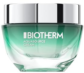 Biotherm Aquasource Tagescreme für normale Haut, feuchtigkeitsspendende Tagespflege mit Life Plankton und Mannose, Gesichtscreme für eine strahlende Haut, 50ml