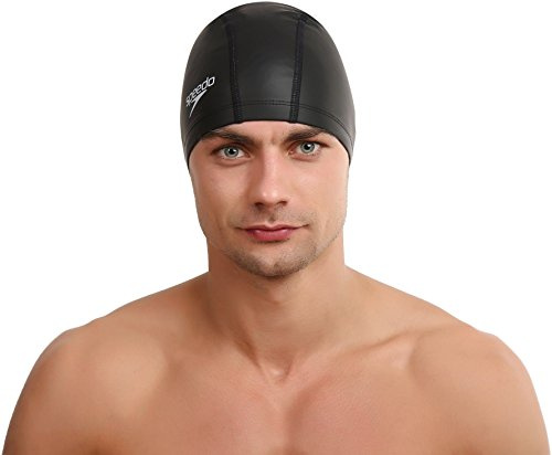 Speedo Unisex Pace Badekappe | Bequeme Passform Black One Size