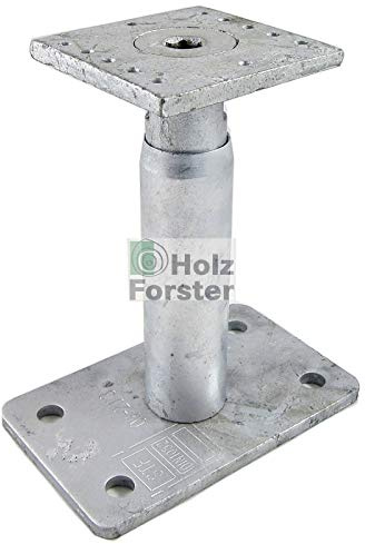 EUROTEC Pedix Pfostenträger höhenverstellbar 190 plus 100mm
