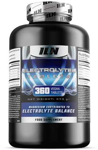 Elektrolyte Tabletten 360 Tabletten - electrolytes Hydration Komplex 1500 mg - elektrolyte ohne zucker - zuckerfrei, Keto, vegan, vegetarisch