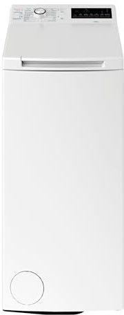 Hotpoint WMTG 6524BS IT Freistehende Toplader-Waschmaschine, 6,5 kg, Weiß