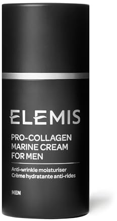 ELEMIS Pro-Collagen Marine Cream for Men 30 ml – tägliche Anti-Falten-Feuchtigkeitscreme, feuchtigkeitsspendende Gesichtscreme gegen feine Linien und Falten, leichte Textur.