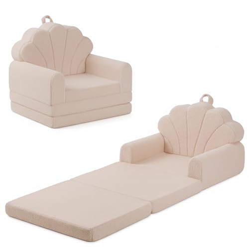 JOLLY MINO Kinder-Sofa Varianten nach Farbe Coquillage (Beige)