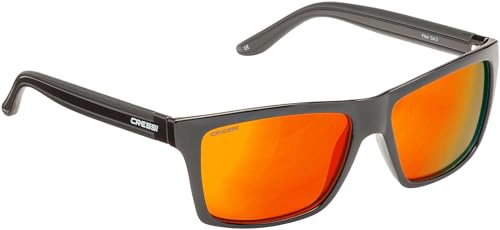 CRESSI Unisex Rio Sunglasses Premium Sport Sonnenbrille Polarisierte Linse Premium Sport Sonnenbrille Polarisierte Linse 100% UV-Schutz (1er Pack)