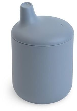 mushie Schnabeltasse | BPA-Frei Silikon, für Babys ab 6 Monaten | Sichere, Hochwertige & Langlebige Erstausstattung für Kleinkinder Kinder Jungs & Mädchen | Tradewinds