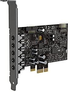 Creative Sound Blaster Audigy Fx V2 Aufrüstbare hochauflösende interne PCI-e-Soundkarte mit diskretem 5.1-Sound und virtuellem Surround, Scout Mode, SmartComms Kit für PC