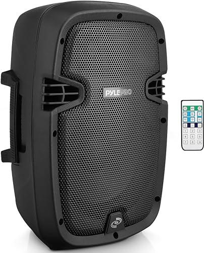 Pyle Musikbox Bluetooth Groß, 600W- Party Lautsprecher, Partybox, PA Anlage mit Fernbedienung, Mobile- Soundbox, Dj Lautsprecher mit USB, MP3, SD, RCA Eingang, Tragbarer Lautsprech