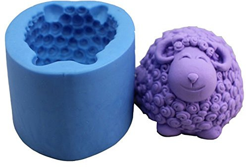 LC Cute Goat N119 Craft Art Silikon Seife Form Craft DIY, Seifengießform Kerze handgefertigt