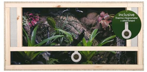 Terrarium mit Frontbelüftung 100x60x60 cm