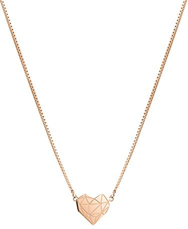 LIEBESKIND BERLIN Damen-Collier Edelstahl (roségold)