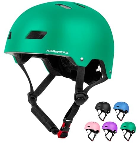 KORIMEFA Fahrradhelm Kinder Kinderhelm Radhelm Sporthelm Schutzhelm für Fahrrad Skateboard Scooter Motorrad BMX für 3-14 Jahre Jungen Mädchen