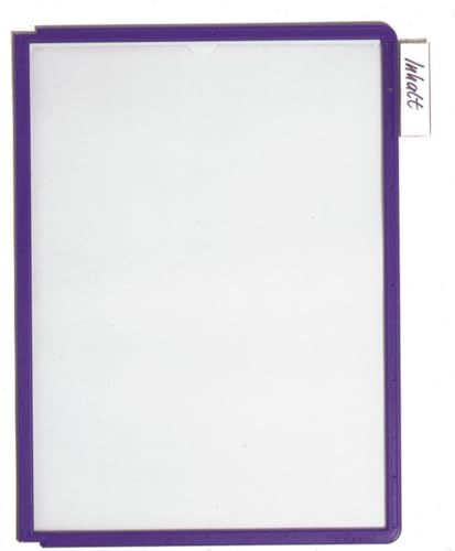 Durable Sichttafel Sherpa Panel A4, PP, A4, 5er Packung, blaUViolett, 560644