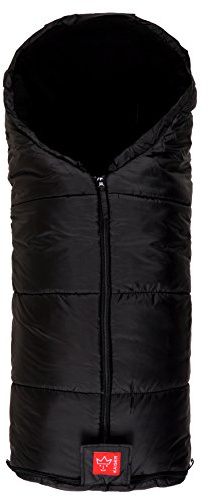 Kaiser 6570625 - Fußsack "Thermo Aktion", Farbe: schwarz, 1 Stück (1er Pack)