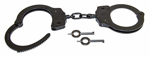 Handschelle mit Kette schwarz