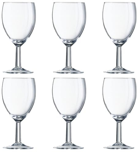 Arcoroc ARC 50463 Savoie Weinkelch, Weinglas, 350ml, Glas, transparent, 6 Stück