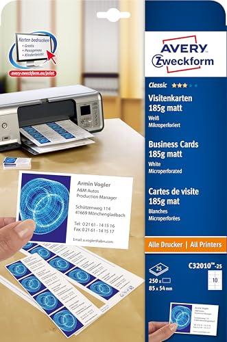 BUSINESS CARD INKJET/LASER/COP